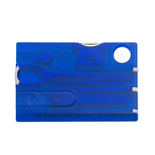 Ultra Thin Pocket Multi Tool 12 In 1 Credit Card Size Outdoor Camping