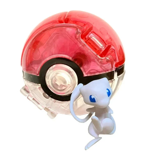 Pokeball Pokemon Figurine Elf Ball Anime Figure Cartoons Pikachu