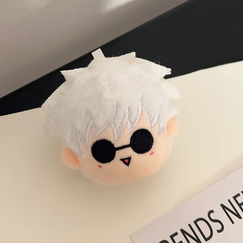 Anime Jujustu Kaisens Plush Pendant Keychain Gojo Satoru School Bag