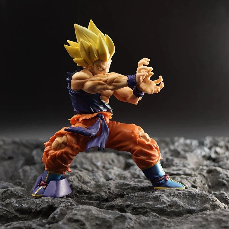Hot new Dragon Ball Z Kamehameha Son Goku Figure Super Saiyan
