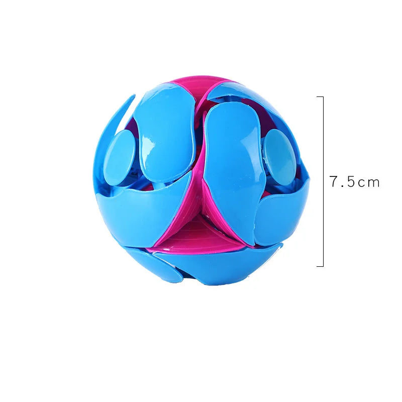 1Pcs Fun Color Changing Ball Toy Hand Throwing Sensory Decompression