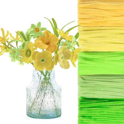 500/600 Pieces Pipe Cleaners Chenille Stems 12 Inch Craft Supplies