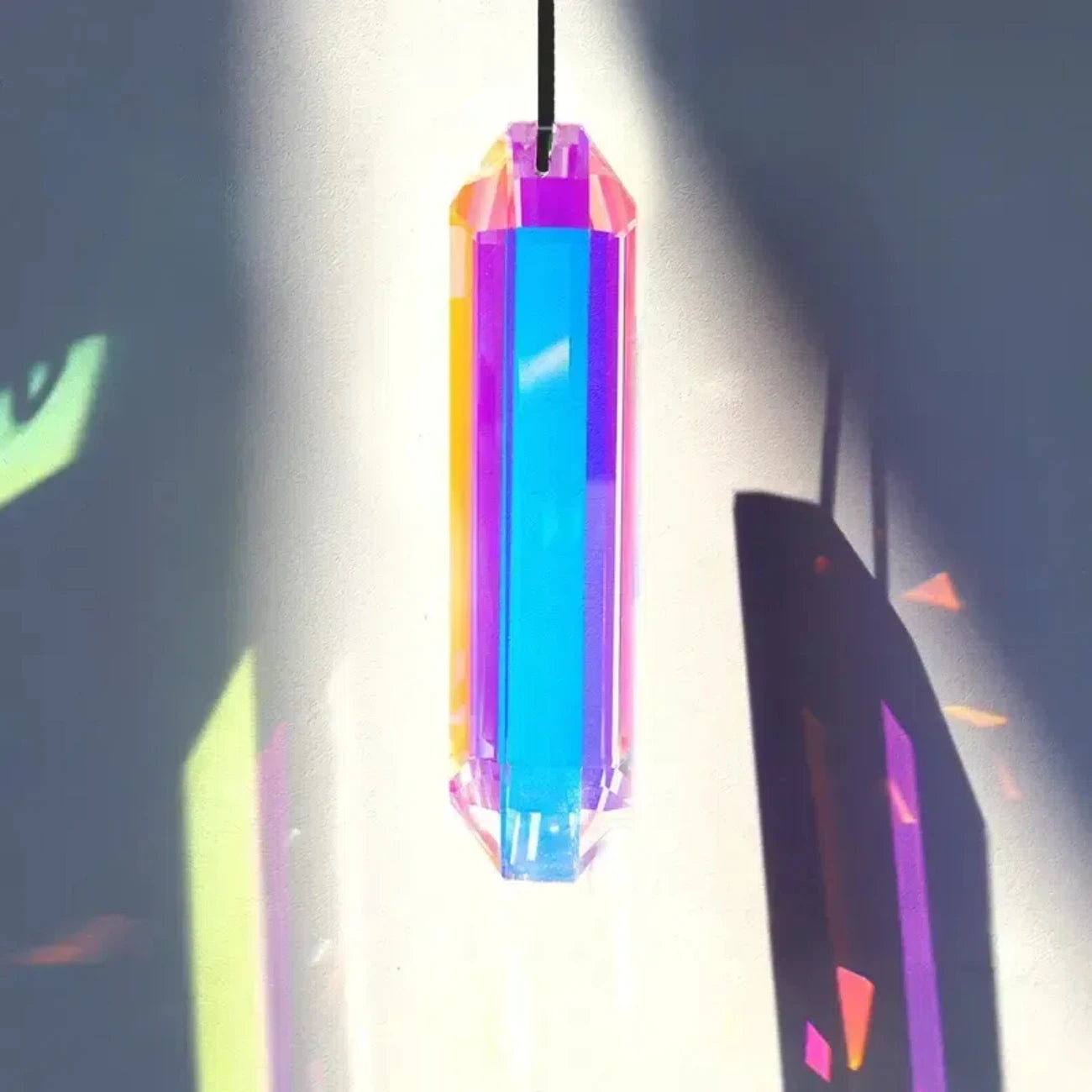 2 pcs sun catcher window prism pendant, Crystal rainbow manufacturing