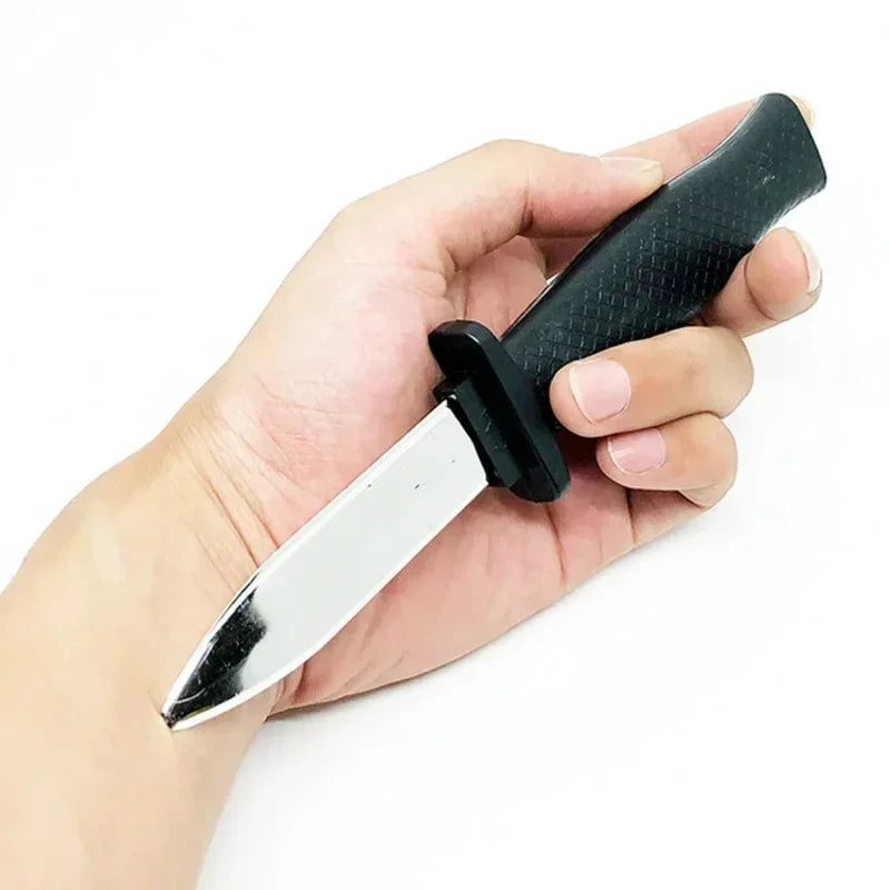 Retractable Prank Knife - Harmless Plastic Comedy Prop for Adults &