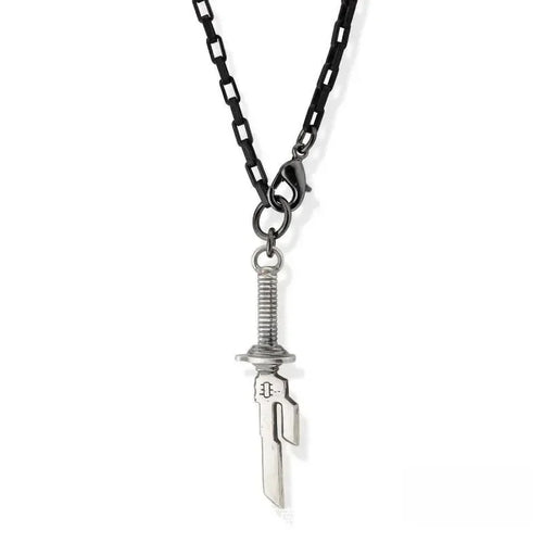 Anime Jujutsu Kaisen Fushiguro Toji Cosplay Necklace Unisex Sword