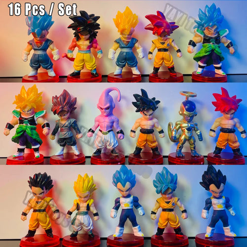 Dragon Ball Z Super Saiyan Son Goku Anime Figure Son Gohan Vegeta