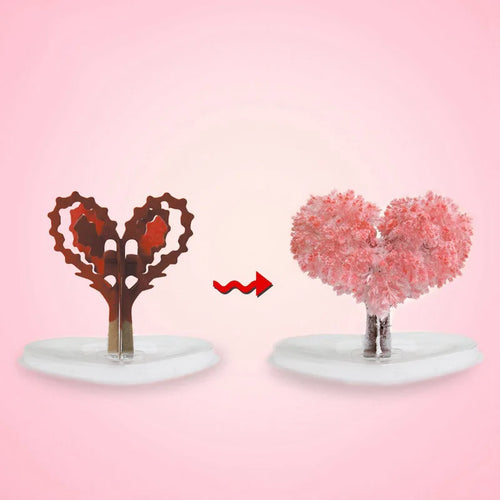 DIY Growing Tree Paper Sakura Crystal Trees Desktop Cherry Blossom
