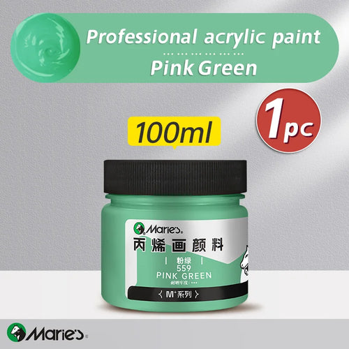 Marie's Art Acrylic Paint,3.38oz/100ml,Rich Pigmented,Painting for