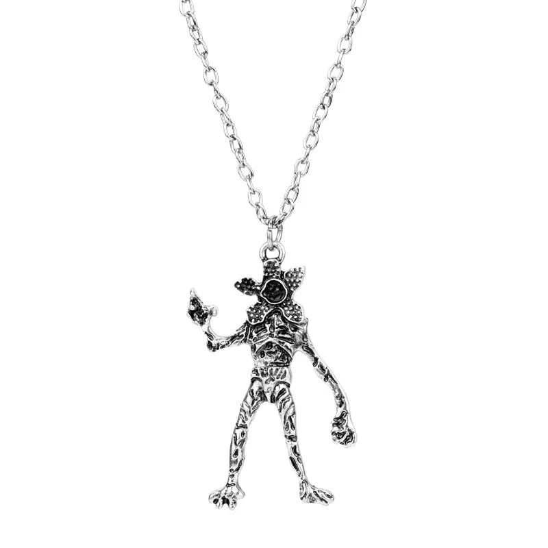 Movie New Stranger Things Necklace Demodog Demogorgon Monster Alloy