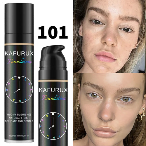 8 colors Liquid Foundation Effective Concealer Waterproof