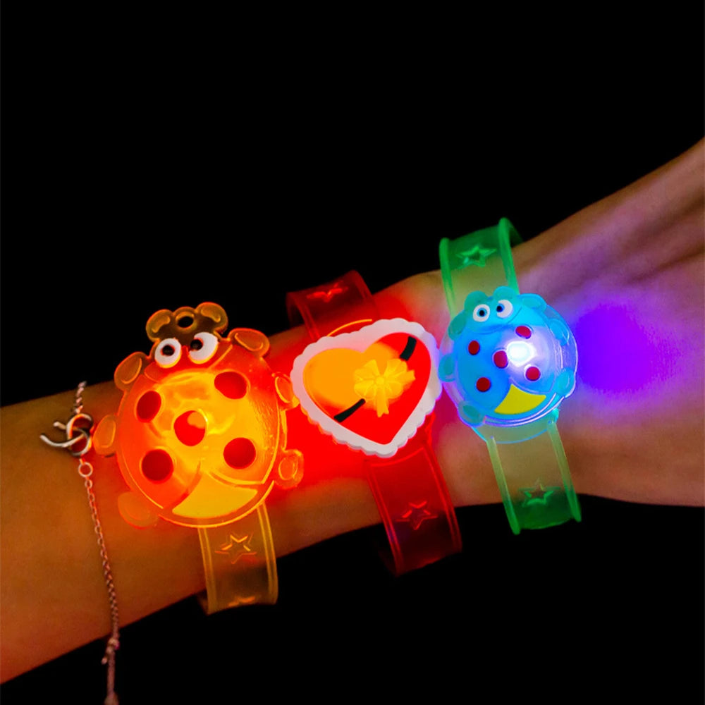 12/24 Pcs LED Luminous Fun Watch for Kids Birthday Party Baby Shower