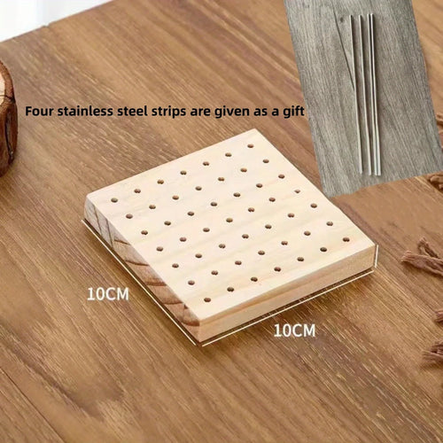 Crochet Block Plate, Block Plate for Crochet Weaving, Bamboo Grid