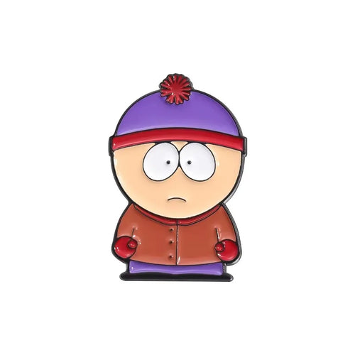 Cartoon Animated Character Enamel Pins Custom Cute Metal Brooches