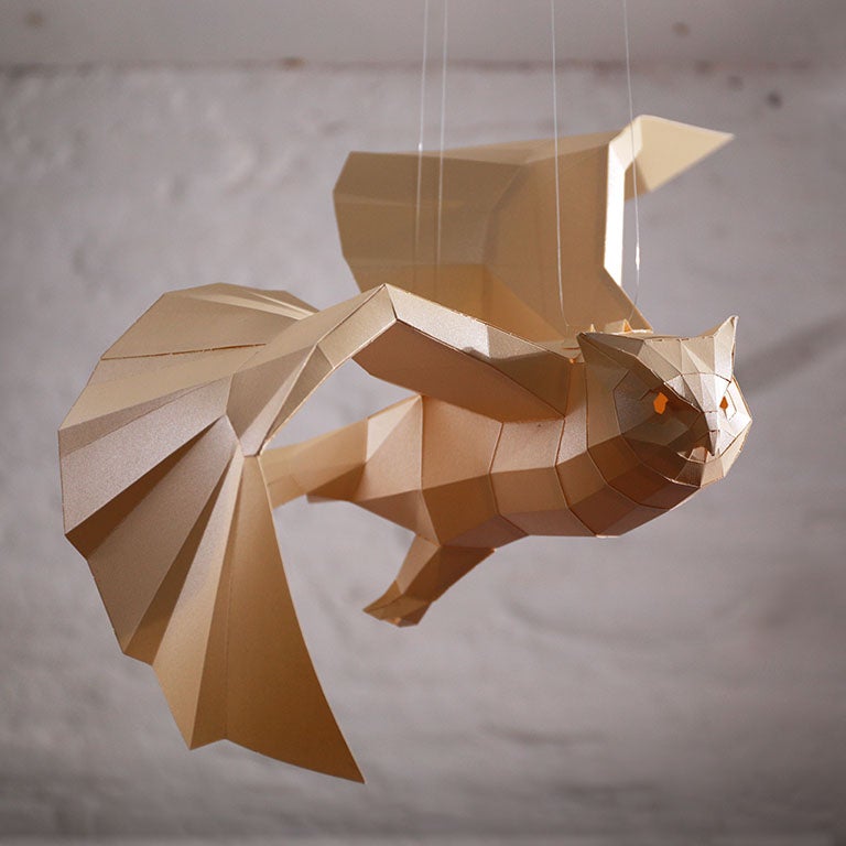 3d Hanging Owl Paper Craft