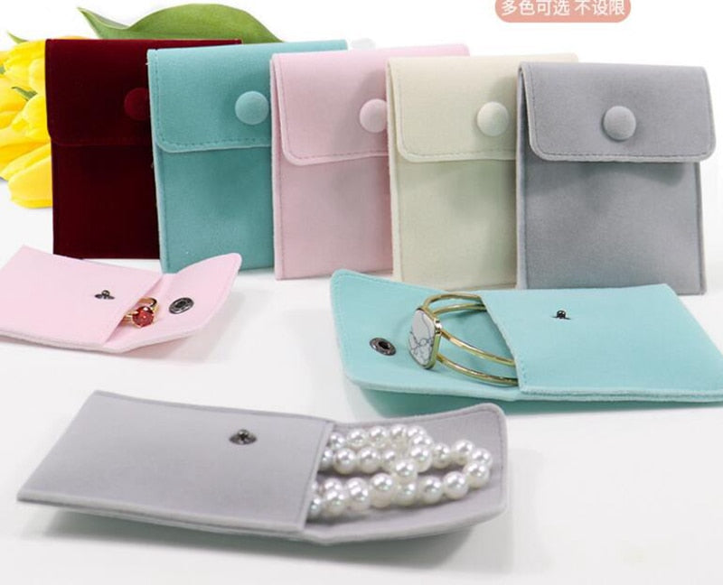 Custom Jewelry Pouches Logo | Custom Jewelry Packaging Pouch -