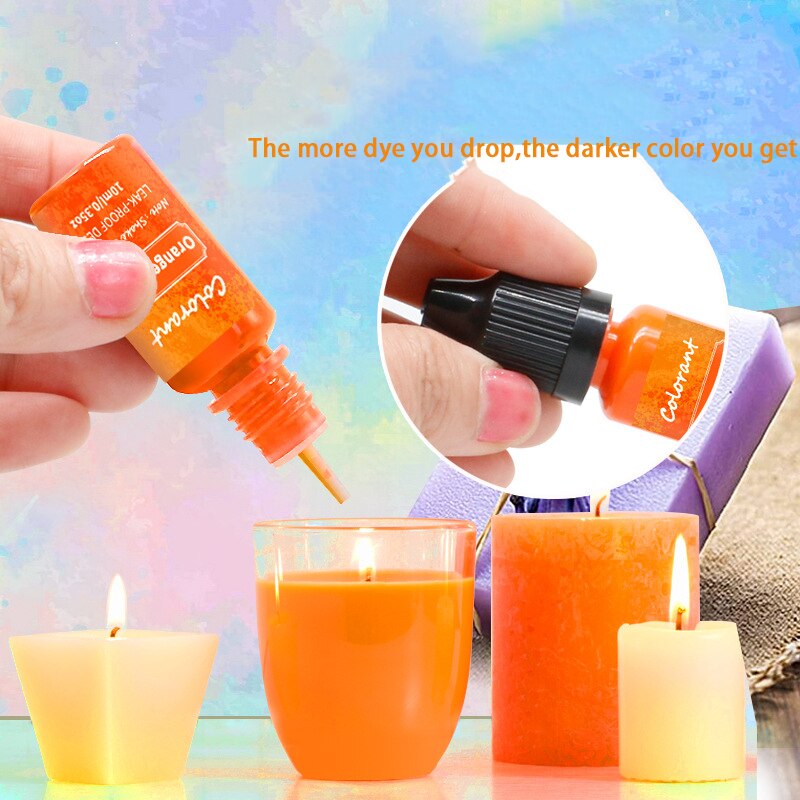 Candle Making Liquid Dyes | Pigments Candle Making - 20 Colors Candle