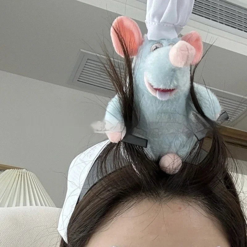 Ratatouille Hairband New Cartoon Plush Doll Headband French