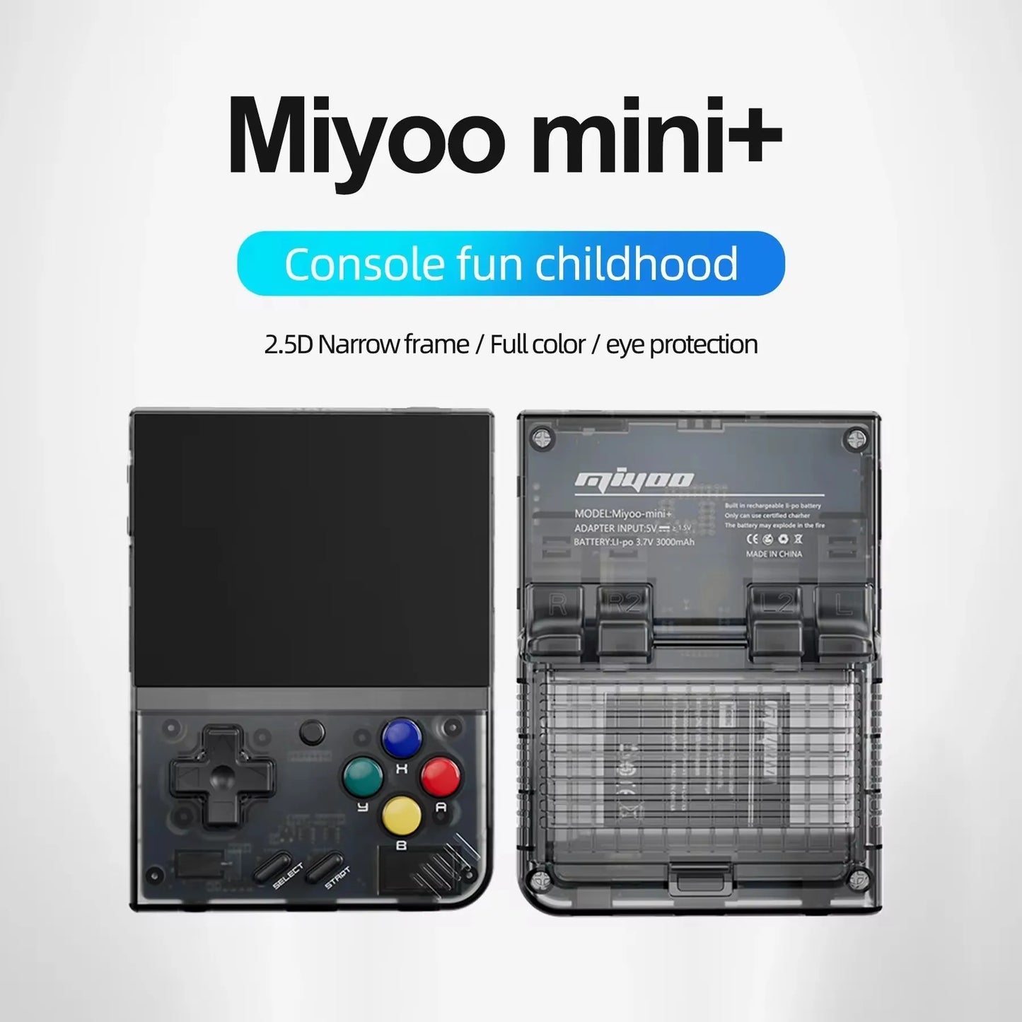 MIYOO Mini Plus Portable Retro Handheld Game Console 3.5-inch IPS HD
