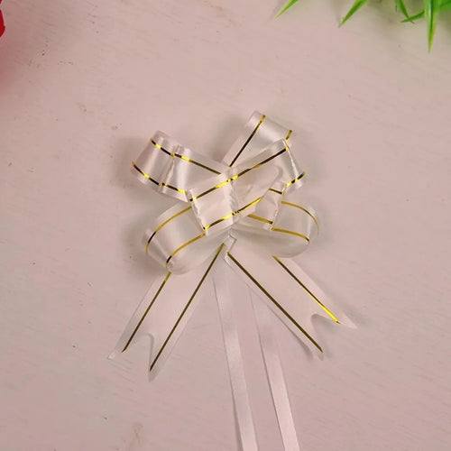 100pcs Party Wedding Christmas Tree Hanging Decorated Ribbon Bow Bag