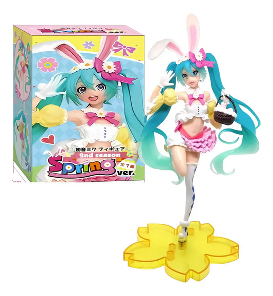 23CM Hatsune Miku Anime Figure Kawaii Pvc Model Doll Action Figurals