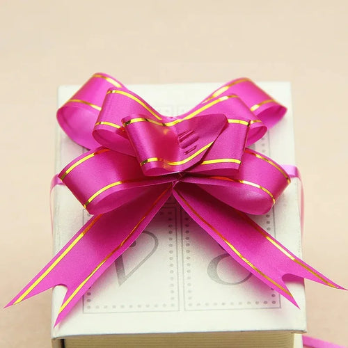 100pcs Party Wedding Christmas Tree Hanging Decorated Ribbon Bow Bag
