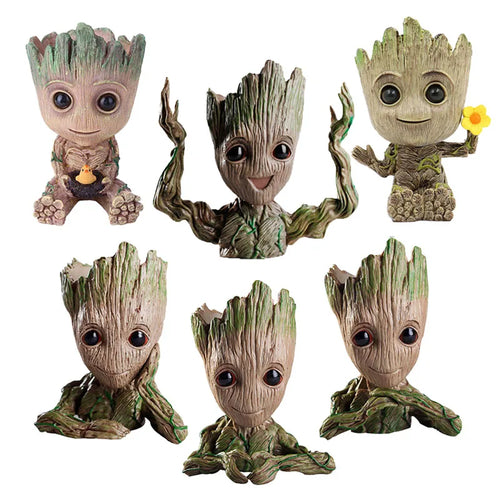 Fashion Handicrafts Anime Action Groot Character Multifunction Plants