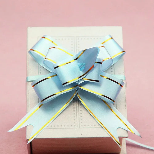 100pcs Party Wedding Christmas Tree Hanging Decorated Ribbon Bow Bag