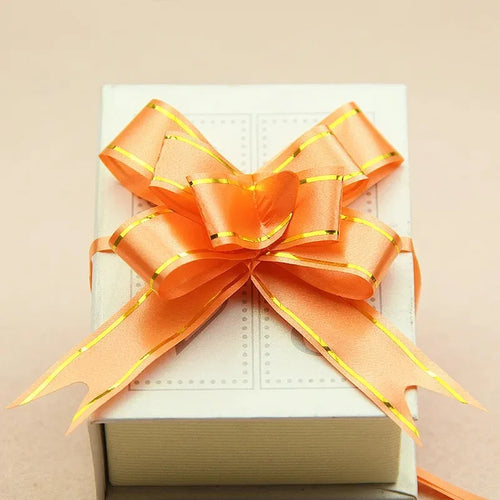 100pcs Party Wedding Christmas Tree Hanging Decorated Ribbon Bow Bag