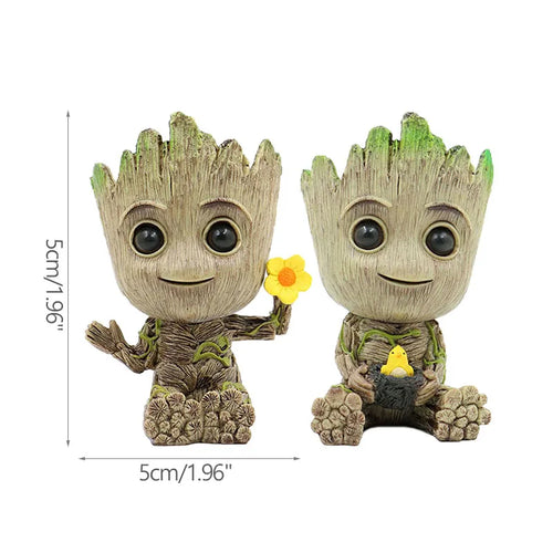 Fashion Handicrafts Anime Action Groot Character Multifunction Plants