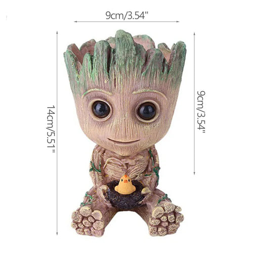 Fashion Handicrafts Anime Action Groot Character Multifunction Plants