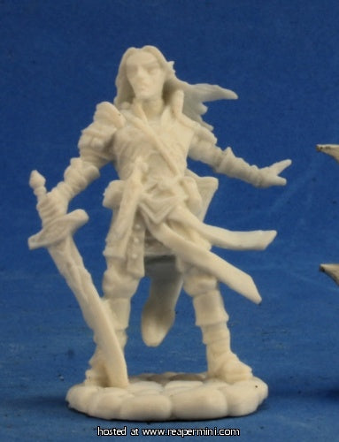 Reaper Miniatures REM89028 25mm Scale Lini Iconic Gnome Druid, Der