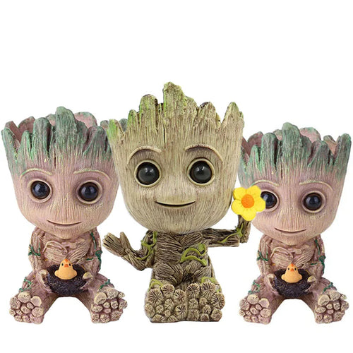 Fashion Handicrafts Anime Action Groot Character Multifunction Plants