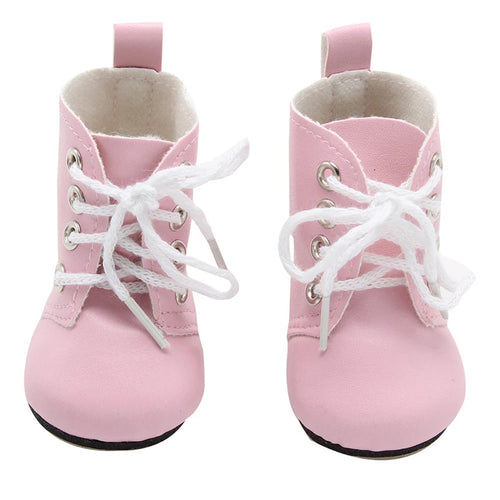 7 Cm Doll Shoes Clothes Handmade Boots For American 18 Inch Girl&43Cm