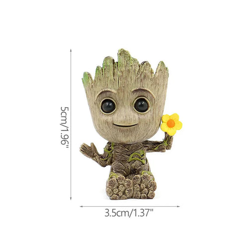 Fashion Handicrafts Anime Action Groot Character Multifunction Plants