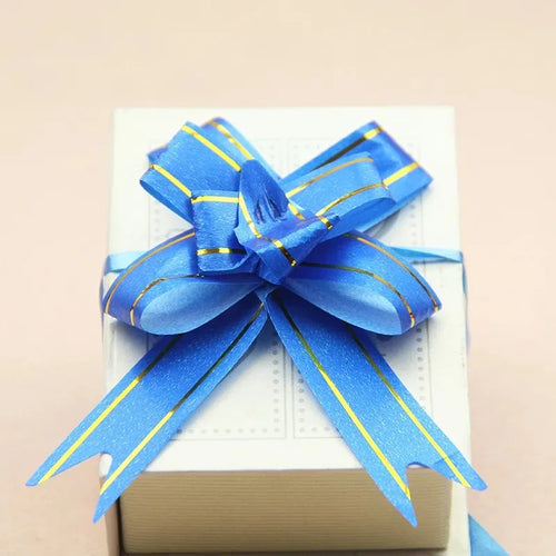 100pcs Party Wedding Christmas Tree Hanging Decorated Ribbon Bow Bag
