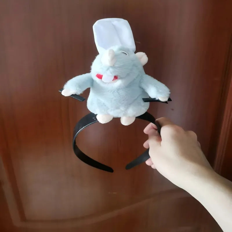 Ratatouille Hairband New Cartoon Plush Doll Headband French