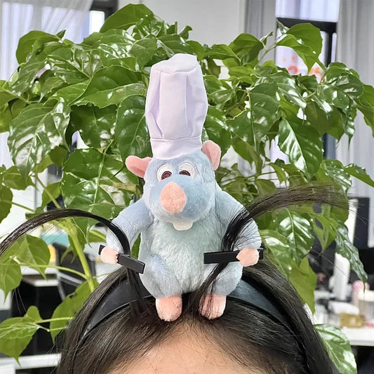 Ratatouille Hairband New Cartoon Plush Doll Headband French