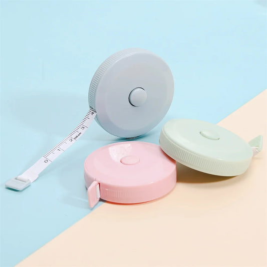 150cm/60" Mini Measure Plastic Ruler Roll Tape Accurate Measurement