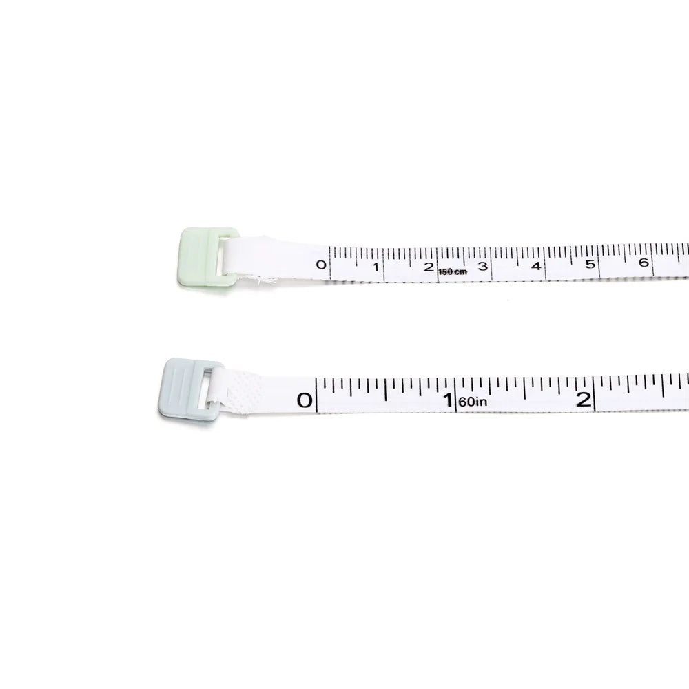 150cm/60" Mini Measure Plastic Ruler Roll Tape Accurate Measurement