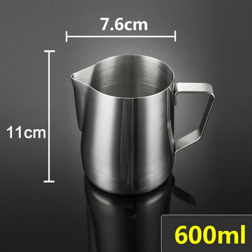 100/350/600ml Milk Jugs Fashion Stainless Steel Milk Craft Milk