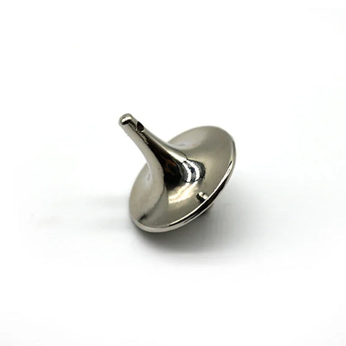 Hot Movie Totem Metal Gyro Silver Hand Spinning Top Fingertips Small