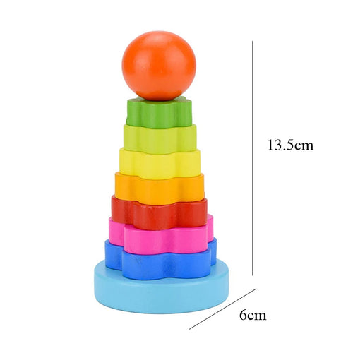 Montessori Baby Toys Kids 3D Wooden Puzzles Early Learning Baby Games