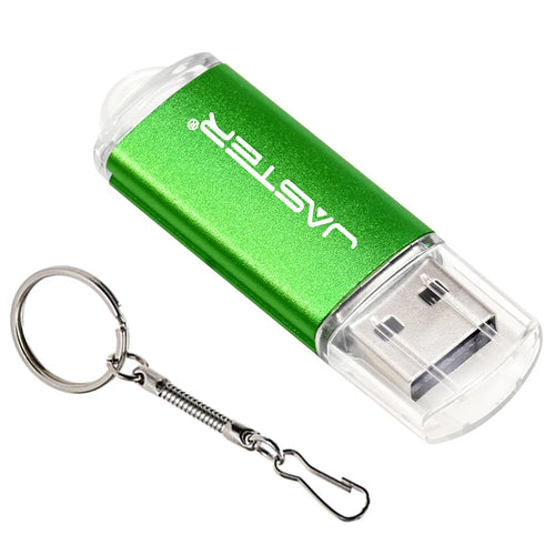 JASTER New Creative With Key Chain USB 2.0 Flash Drive 128GB 64GB 32GB