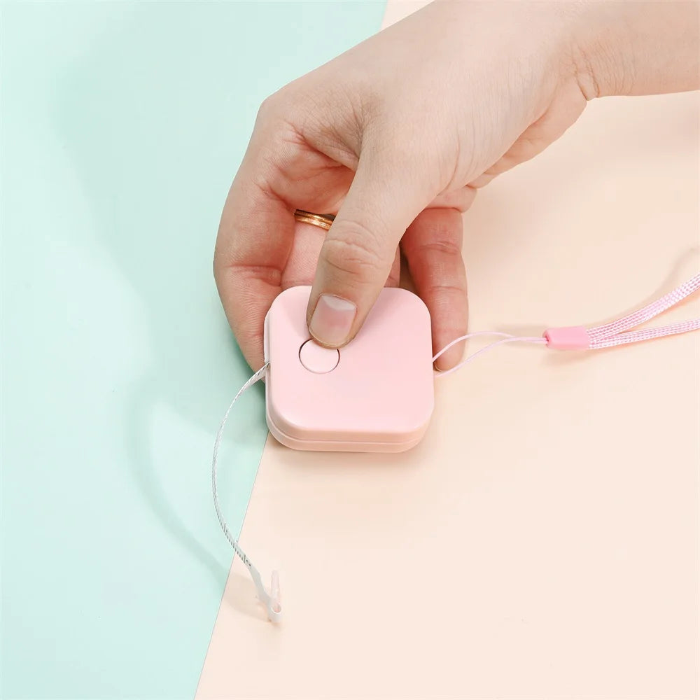 150cm/60" Mini Measure Plastic Ruler Roll Tape Accurate Measurement