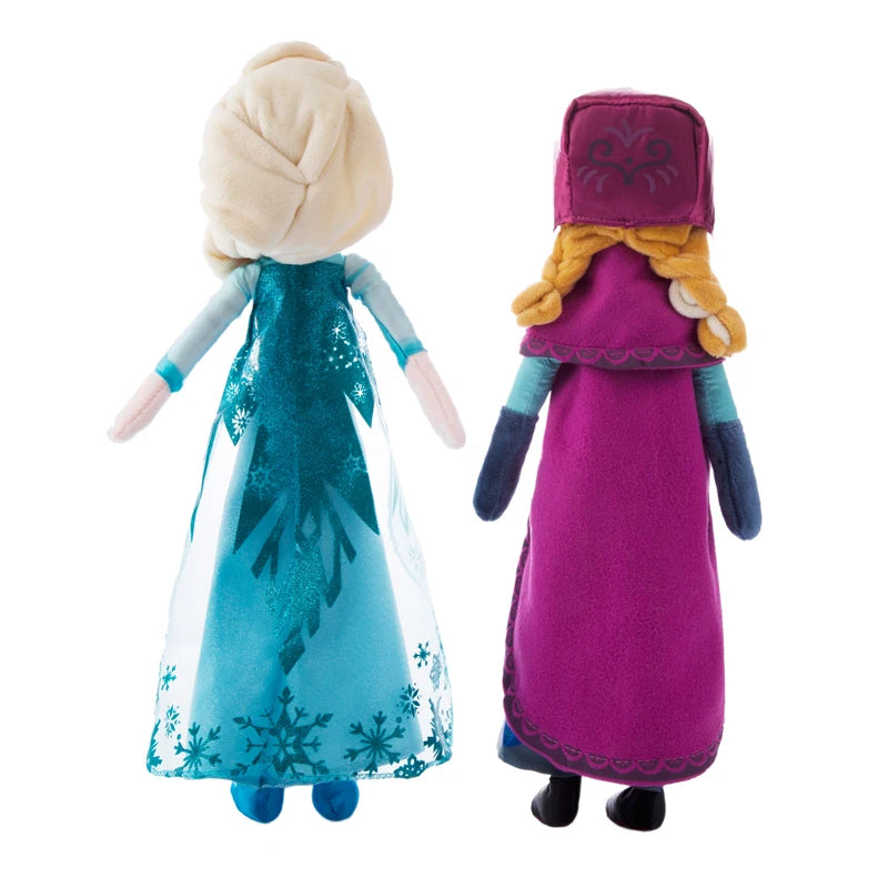40cm Frozen Princess Anna Elsa Plush Doll Toys Snow Queen Princess