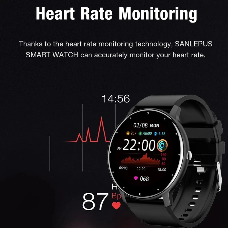 LIGE 2026 Smart Watch Women Men Ladies Gift Sport Fitness Men Watches