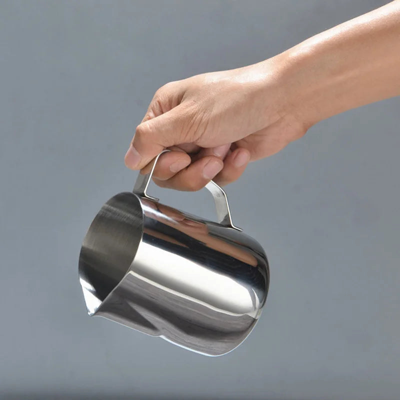 100/350/600ml Milk Jugs Fashion Stainless Steel Milk Craft Milk