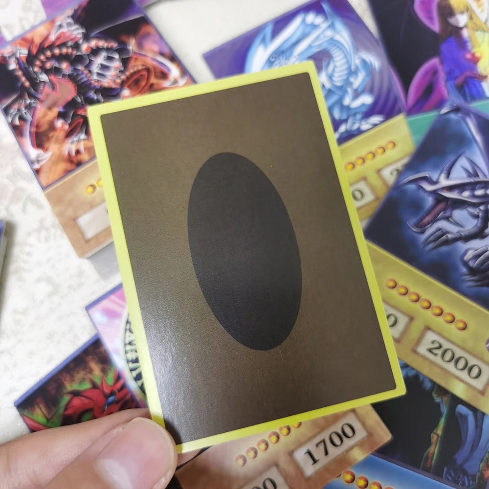 100pcs Yu-Gi-Oh Anime Style Cards Blue Eyes Dark Magician Exodia