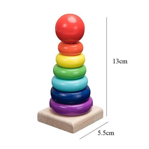 Montessori Baby Toys Kids 3D Wooden Puzzles Early Learning Baby Games