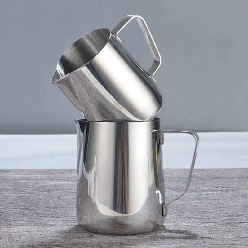 100/350/600ml Milk Jugs Fashion Stainless Steel Milk Craft Milk